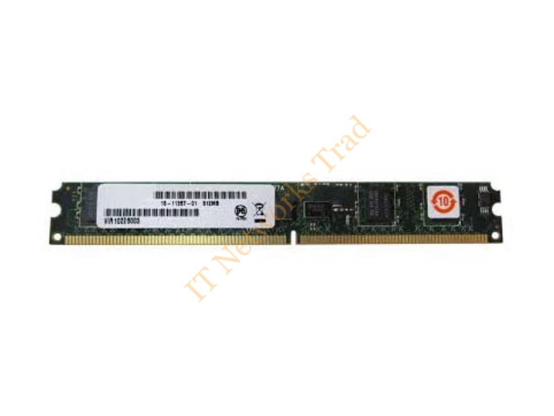 15-11357-01 Cisco 512MB PC2-5300 DDR2-667MHz ECC Registered CL5 240-Pin DIMM Very Low Profile (VLP) Memory Module for 2900 / 3900 Router Network Memory