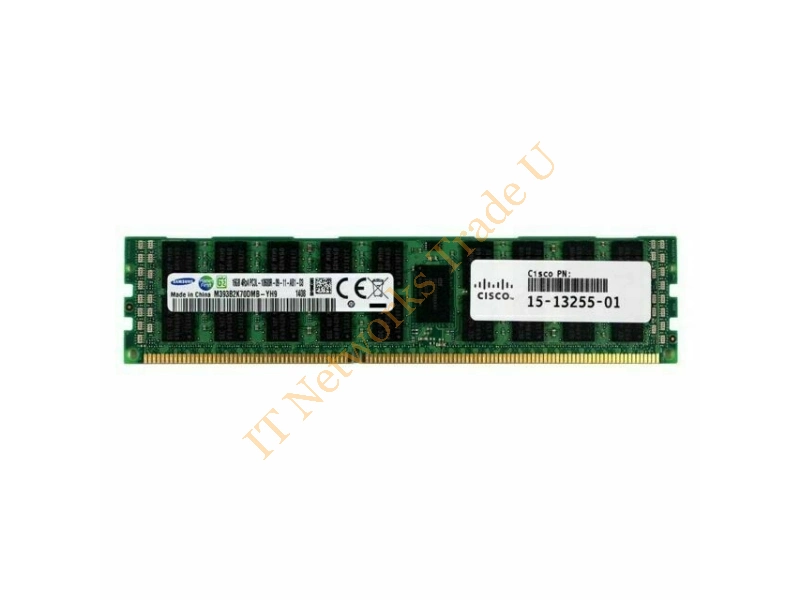 15-13541-01 Cisco 8GB Kit (2 X 4GB) DDR3-1333MHz PC3-10600 ECC Registered CL9 240-Pin DIMM 1.35V Low Voltage Single Rank Memory Server Memory