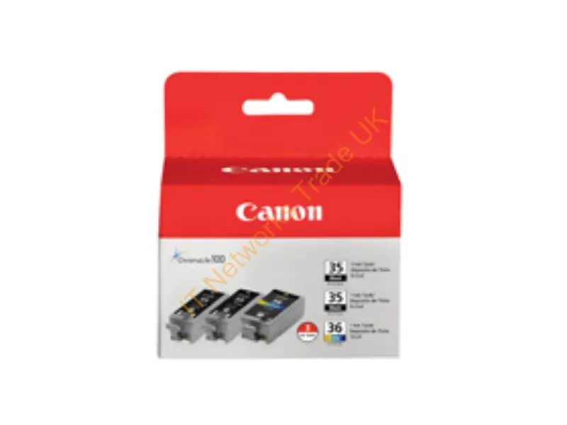 1509B007 - Canon Pgi-35, Cli-36 Ink Cartridge 3 Pc(S) Original Black
