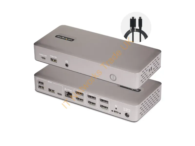 150N-USB4DOCK-TRIPLE - Startech.Com 3X Monitor Usb4 Dock, 100W Pd