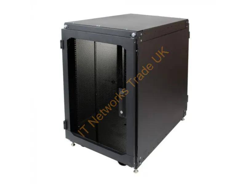 151-3500 - Racksolutions Office Cabinet 16U Freestanding Rack Black