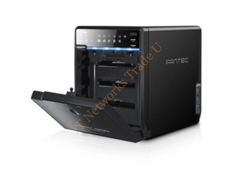 1527 - Fantec QB-35RFEU3 Desktop Black disk array Storage Array Network (SAN)
