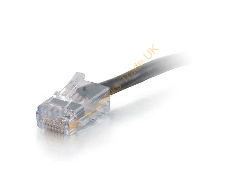 15302 - C2G 75Ft Cat6 Rj-45 Networking Cable Black 900" (22.9 M) U/Utp (Utp)