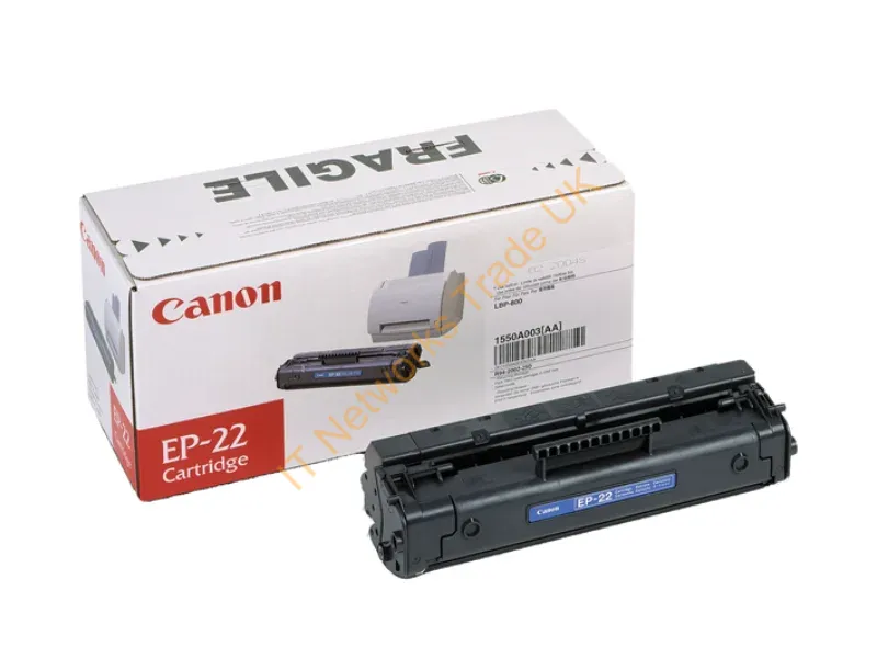 1550A003 - Canon 1550A003/EP-22 Toner cartridge black, 2.5K pages for Canon LBP-22