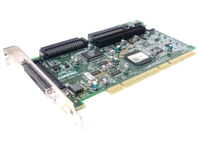 155595-001 HP Single Channel 64-bit 66MHz PCI Ultra3 SCSI Controller for ProLiant Server with Standard Bracket RAID Controller