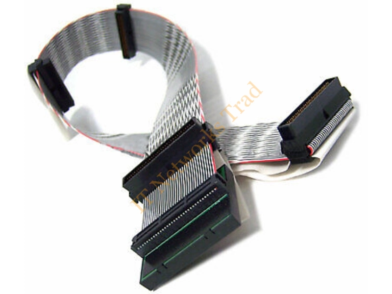 155825-001 HP 68-Pin 4-Connector SCSI Cable Data Cable