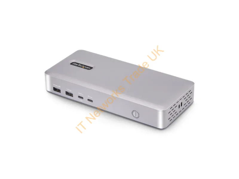 155UE-USB4-DOCK - StarTech.com Dual-Monitor USB4 Docking Station, Dual 4K 120Hz or Single 8K 60Hz HDMI, 100W Laptop Charging, 2.5GbE, USB-C Multi-Monitor Dock, Driverless