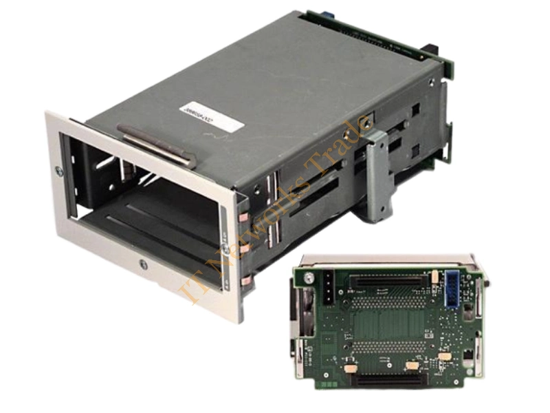 157007-B21 HP 2-Bay LVD Ultra2 Drive Cage with SCSI Simplex Backplane Board Server Accessory