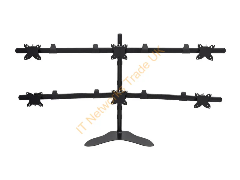 15709 - Monoprice 15709 Monitor Mount / Stand 30" Black Desk