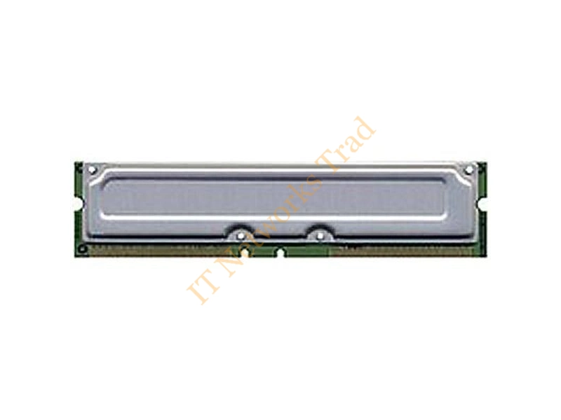 157338-B21 HP / Compaq 128MB RDRAM-800MHz PC800 ECC 184-Pin RIMM Rambus Memory Module