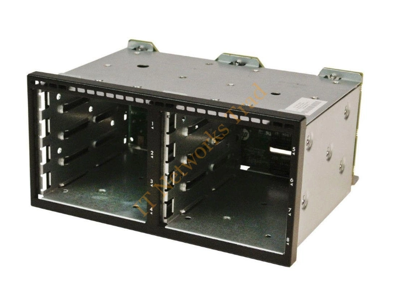 158366-001 HP Drive Cage with Backplane Board for StorageWorks 4000/4100 RAID Array Storage Device
