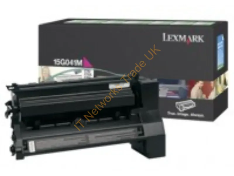 15G041M - Lexmark 15G041M Toner cartridge magenta return program, 6K pages/5% for Lexmark C 752/L