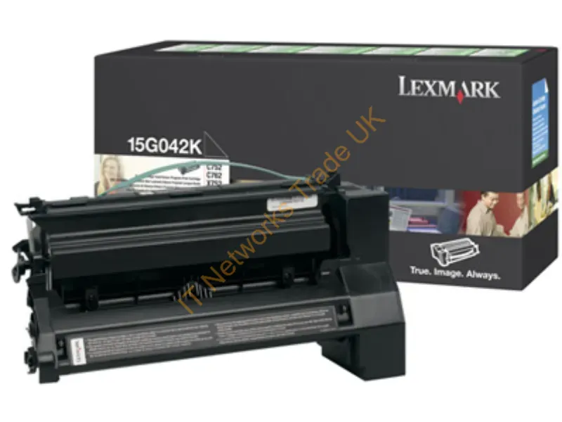 Lexmark 15G042K Toner black, 15K pages @ 5% coverage Accessory