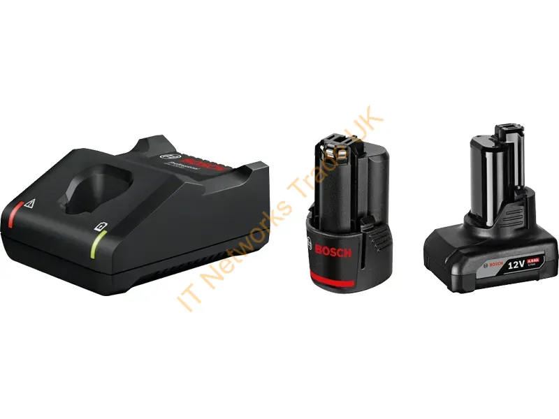 1600A01NC9 - Bosch 1 x GBA 12V 2.0Ah + 1 x GBA 12V 4.0Ah + GAL 12V-40 Professional battery charger Household battery AC