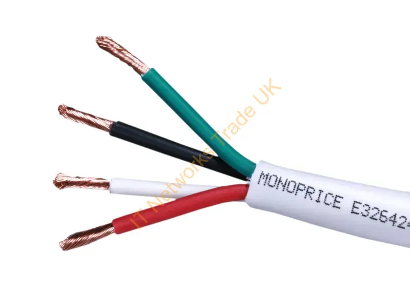 16077 - Monoprice 16077 Audio Cable 12000" (304.8 M) White