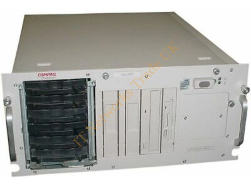 161061-001 HP / Compaq ProLiant ML370 Intel -Pentium III 866 MHz CPU 128MB RAM Server Server System