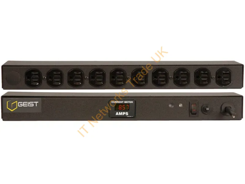 16113 - Vertiv Geist Brfa100-10 Power Distribution Unit (Pdu) 10 Ac Outlet(S) 0U Black