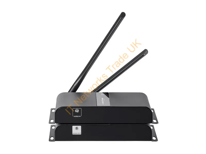 16224 - Monoprice 16224 Av Extender Av Transmitter & Receiver Black