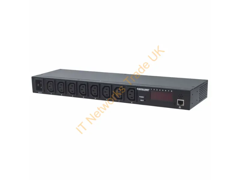 163682 - Intellinet 163682 Power Distribution Unit (Pdu) 8 Ac Outlet(S) Black