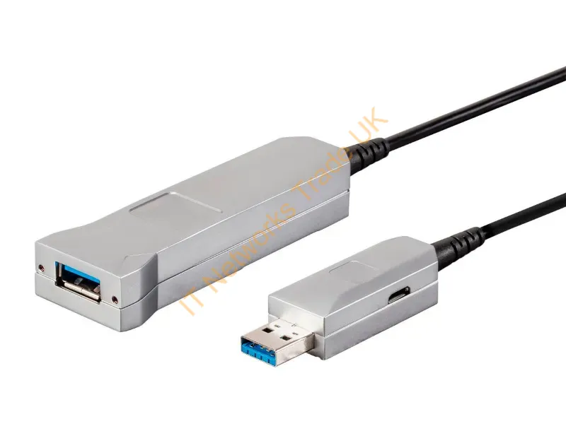 16377 - Monoprice 16377 Usb Cable Usb 3.2 Gen 1 (3.1 Gen 1) 393.7" (10 M) Usb A Black, Gray