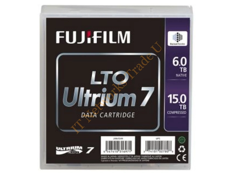 16456574 Fuji Film LTO Ultrium 7 6TB Data Cartridge Tape Media Storage