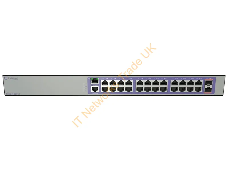 16562 - Extreme Networks 220-24T-10Ge2 Managed L2/L3 Gigabit Ethernet (10/100/1000) 1U Bronze, Purple