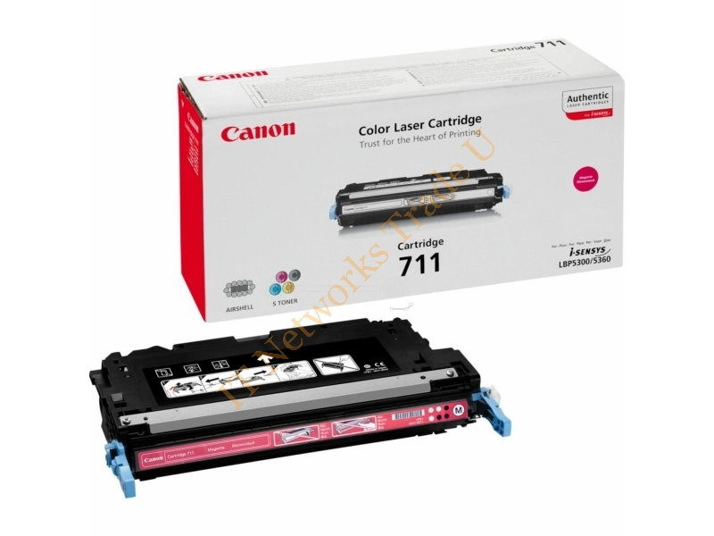 Canon 1658B002 (711M) Toner magenta, 6K pages Accessory