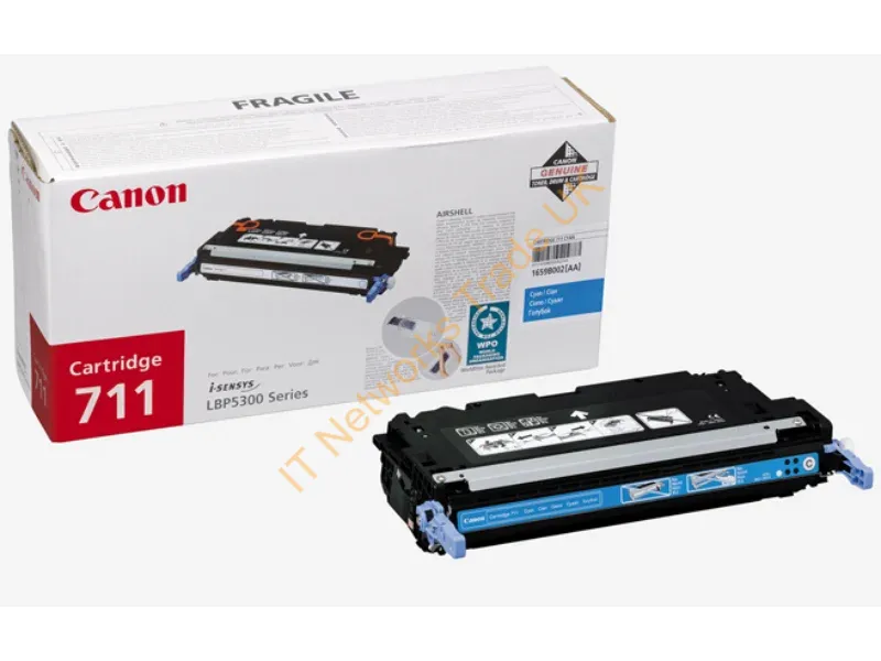 Canon 1659B002 (711C) Toner cyan, 6K pages Accessory