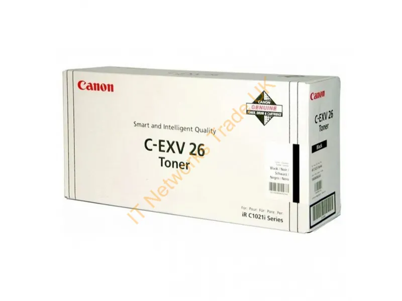 Canon 1660B006 (C-EXV 26) Toner black, 6K pages @ 5% coverage Accessory