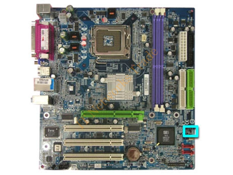 166361-001 Compaq System Board with Integrated Graphics USB Sound and Network Desktop Motherboard