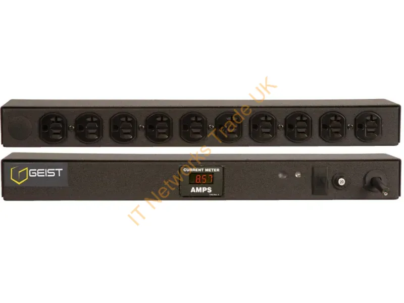 16692 - Vertiv Geist Brfan100-1025 Power Distribution Unit (Pdu) 10 Ac Outlet(S) 0U Black