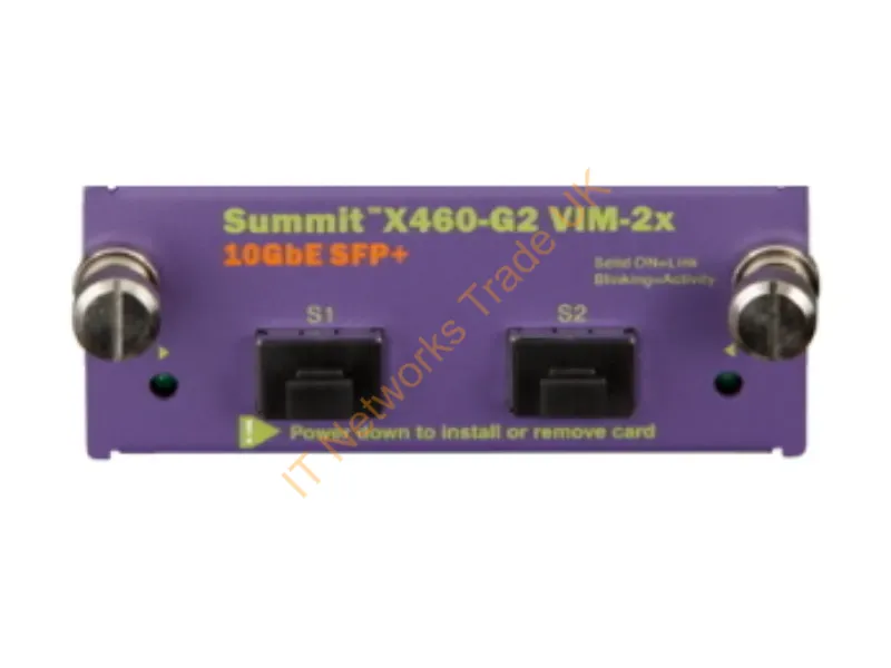 16711T - Extreme Networks X460-G2 Vim-2X-Taa Network Switch Module 10 Gigabit Ethernet
