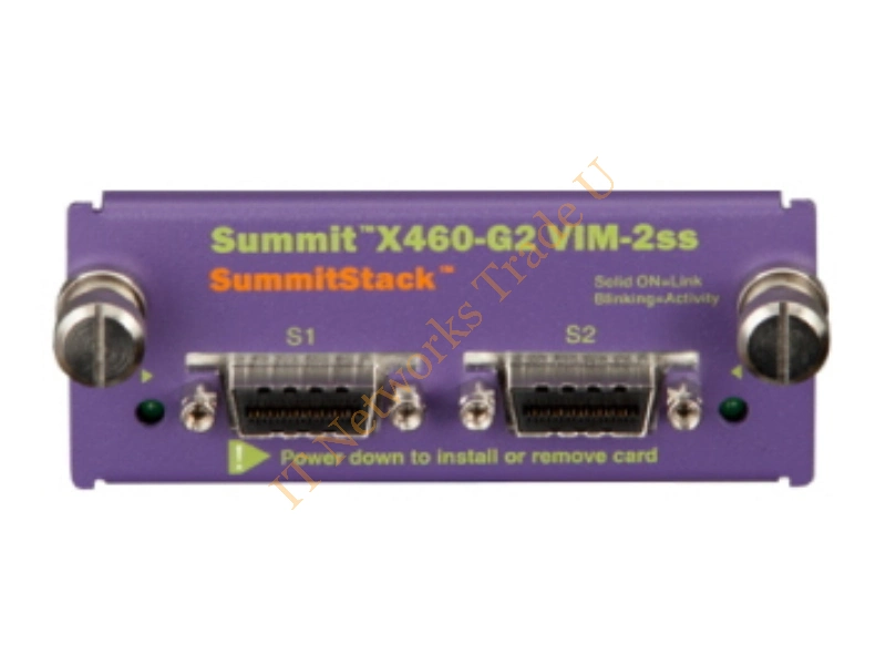 16713 - Extreme networks X460-G2 VIM-2ss network switch transceiver module