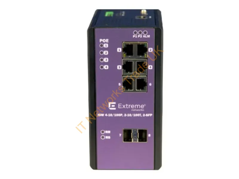 16801 - Extreme Networks 16801 Network Switch Managed L2 Fast Ethernet (10/100) Power Over Ethernet (Poe) Black, LILAc
