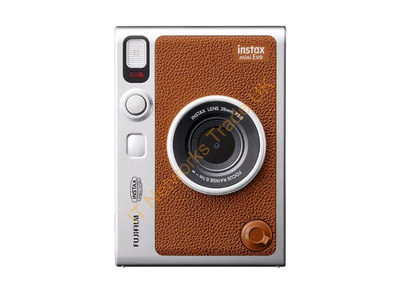 16812508 - Fujifilm Instax Mini Evo 1/5" 2560 x 1920 pixels CMOS Brown, Silver