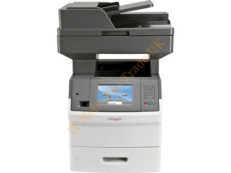 16M0157 Lexmark X652DE Laser Multifunction Printer Monochrome Plain Paper Print Printer Scanner Copier Fax 45 ppm Mono Print 1200 x 1200 dpi Prin