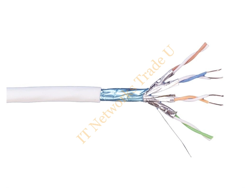 AMP 1711163-1 500m Cat7 F/FTP (FFTP) White networking cable