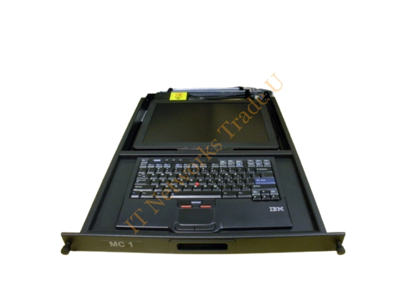 1723-3RX IBM 1U 15-inch Flat Panel Monitor Console Kit KVM LCD And Keyboard Combo