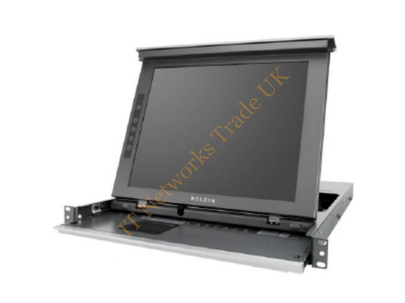 172317X IBM 1U 17-inch Flat Panel Console Kit with Keyboard Mouse and Rails KVM LCD And Keyboard Combo