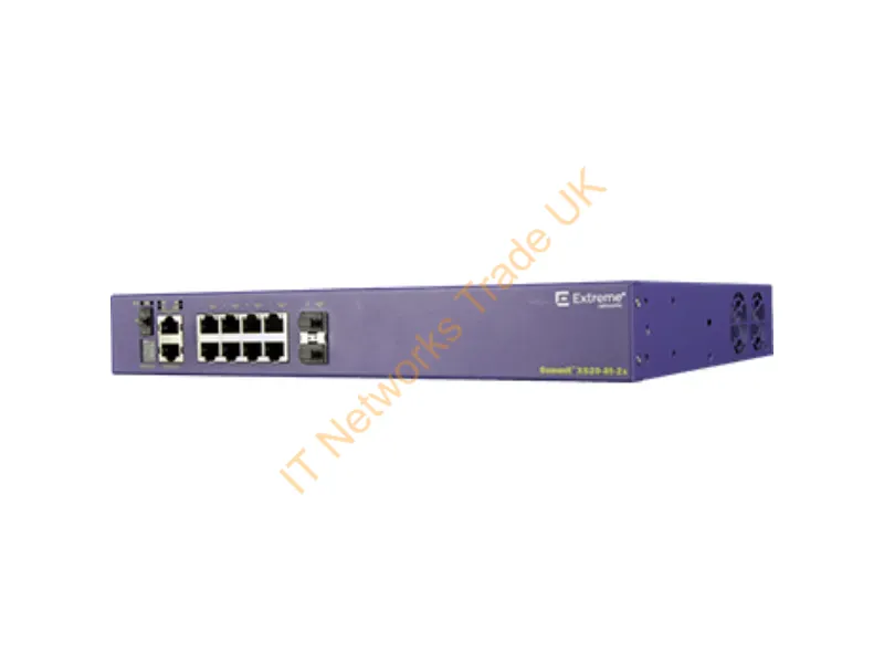 17404 - Extreme Networks X620-10X-Base Managed L2/L3 1U Purple