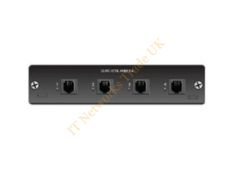 17406368F1 Adtran NetVanta CE Quad SHDSL EFM Module Switch Module