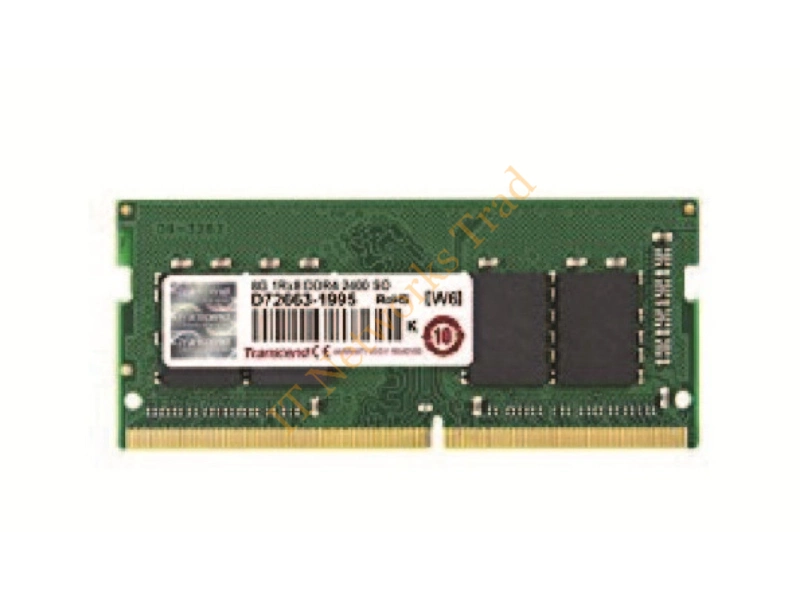 174462-1131 Transcend 1GB DDR-333MHz PC2700 non-ECC Unbuffered CL2.5 200-Pin SoDimm Memory Module Laptop Memory