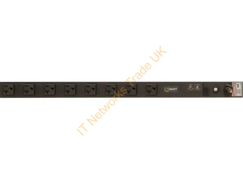 17464 - Vertiv Vsskn084-101S15 Power Distribution Unit (Pdu) 8 Ac Outlet(S) Black