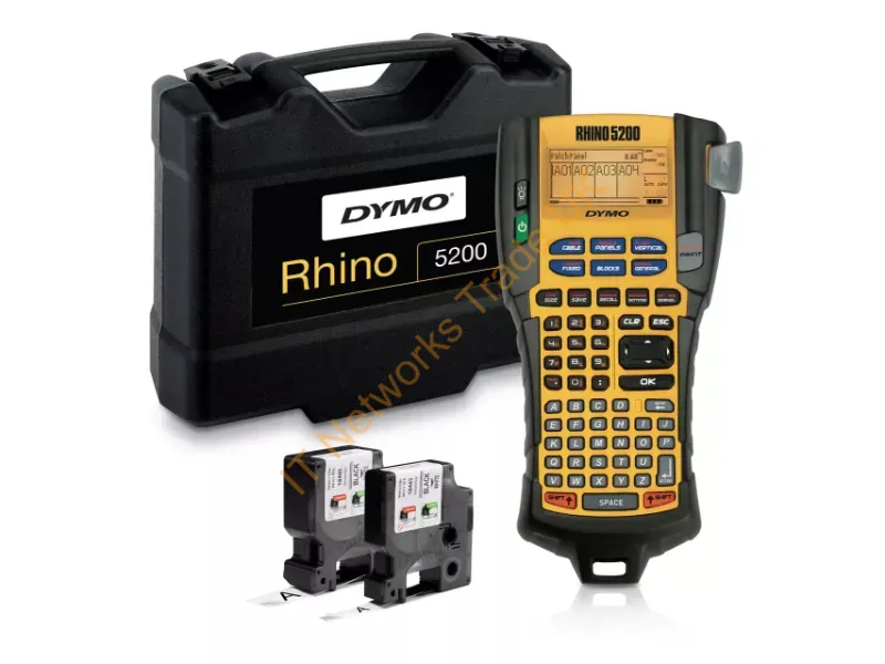 1756589 - Dymo Rhino 5200 Kit Industrial Labeler/Case