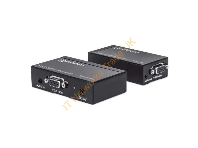 177344 - Manhattan 177344 Av Extender Av Transmitter Black