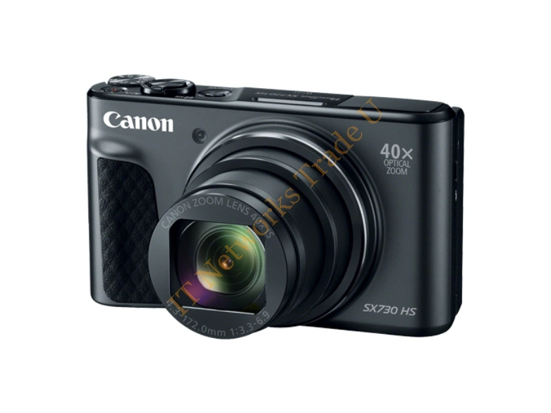 1791C002 - Canon PowerShot SX730 HS Compact camera 20.3MP 1/2.3" CMOS 5184 x 3888pixels Black Cable