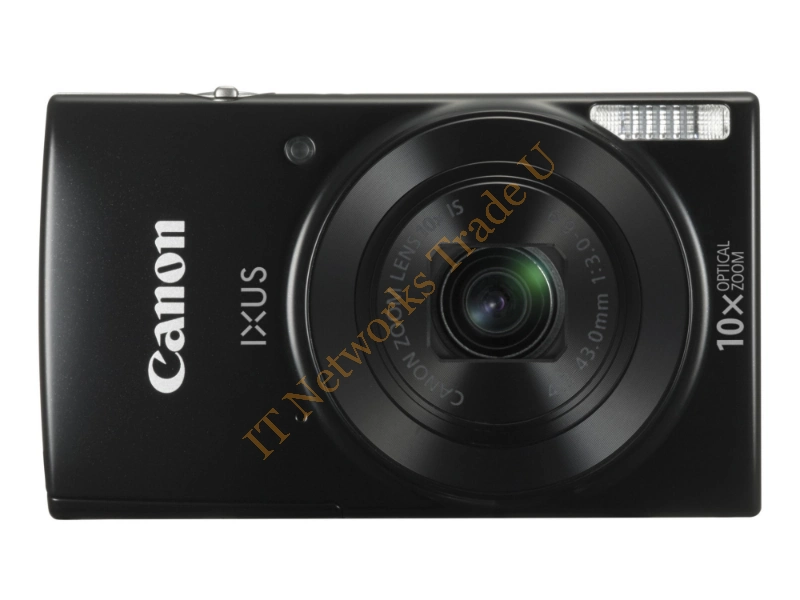 1794C001 - Canon Digital IXUS 190 Compact camera 20MP 1/2.3" CCD 5152 x 3864pixels Black Cable