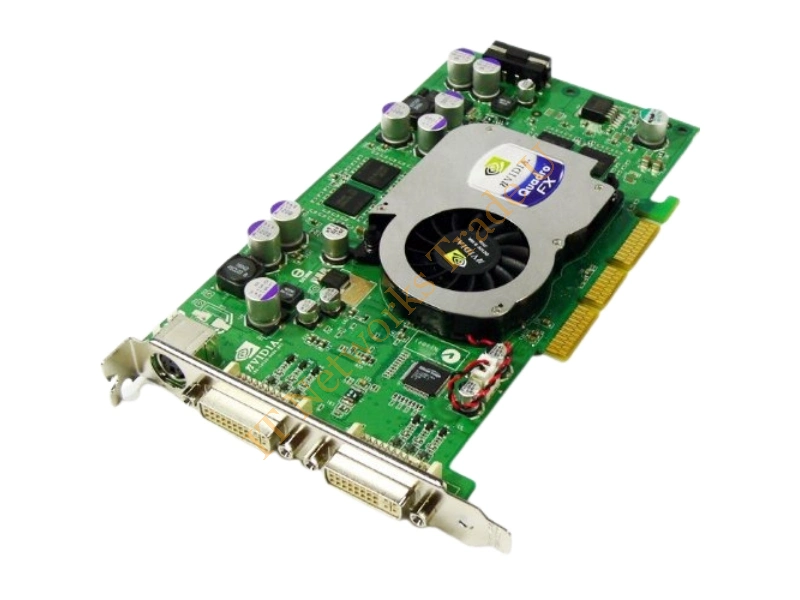 180-10192-0000-A01 nVidia Quadro FX1100 128MB 128-Bit DDR AGP Video Graphics Card