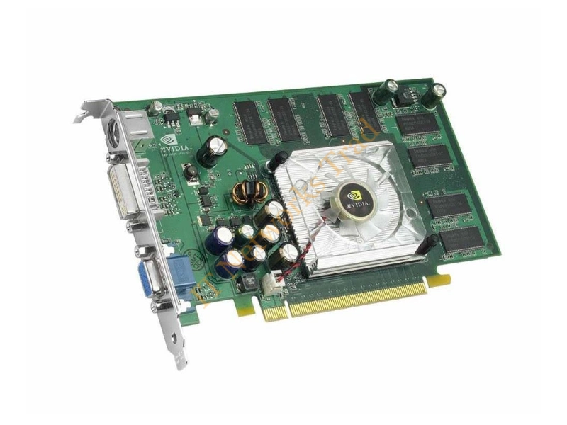 180-10229-0000-B02 nVidia Quadro FX 540 128MB DDR 128-Bit Dual-Link DVI-I / TV-Out / VGA PCI Express x16 Video Graphics Card