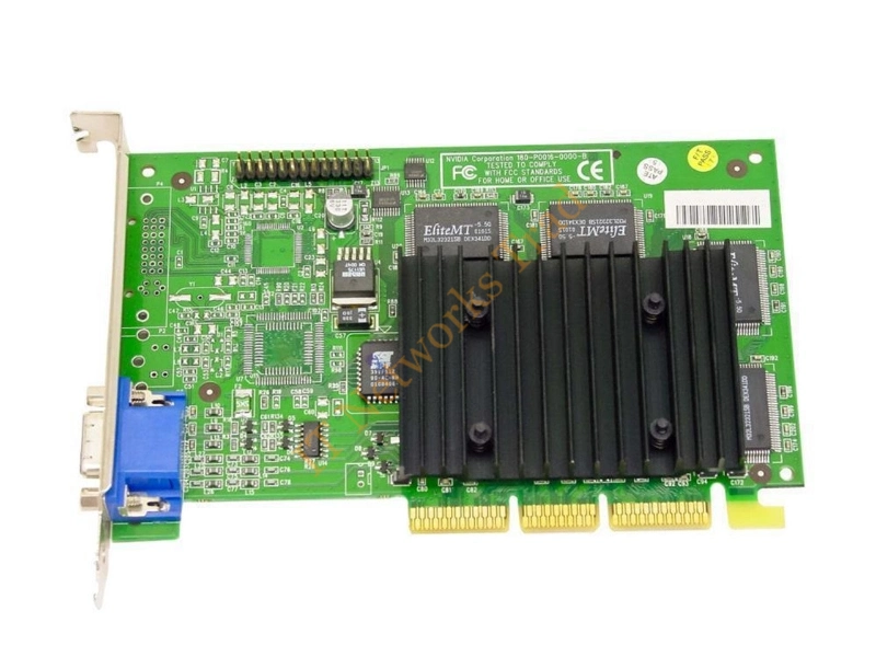 180-P0016-0000-B01 nVidia TNT2 Pro 16MB AGP Video Graphics Card